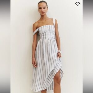 NWT Reformation Tagliatelle Linen Dress size 2